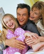 Family, Daughter, Mom, Dad