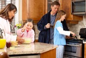 Family in the Kitchen Family in the Kitchen