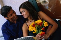 Couple, Flowers